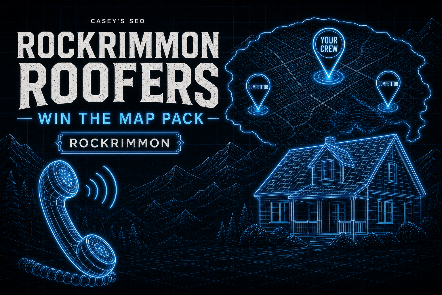 Rockrimmon roofer local SEO — map pack and hail roof-repair search