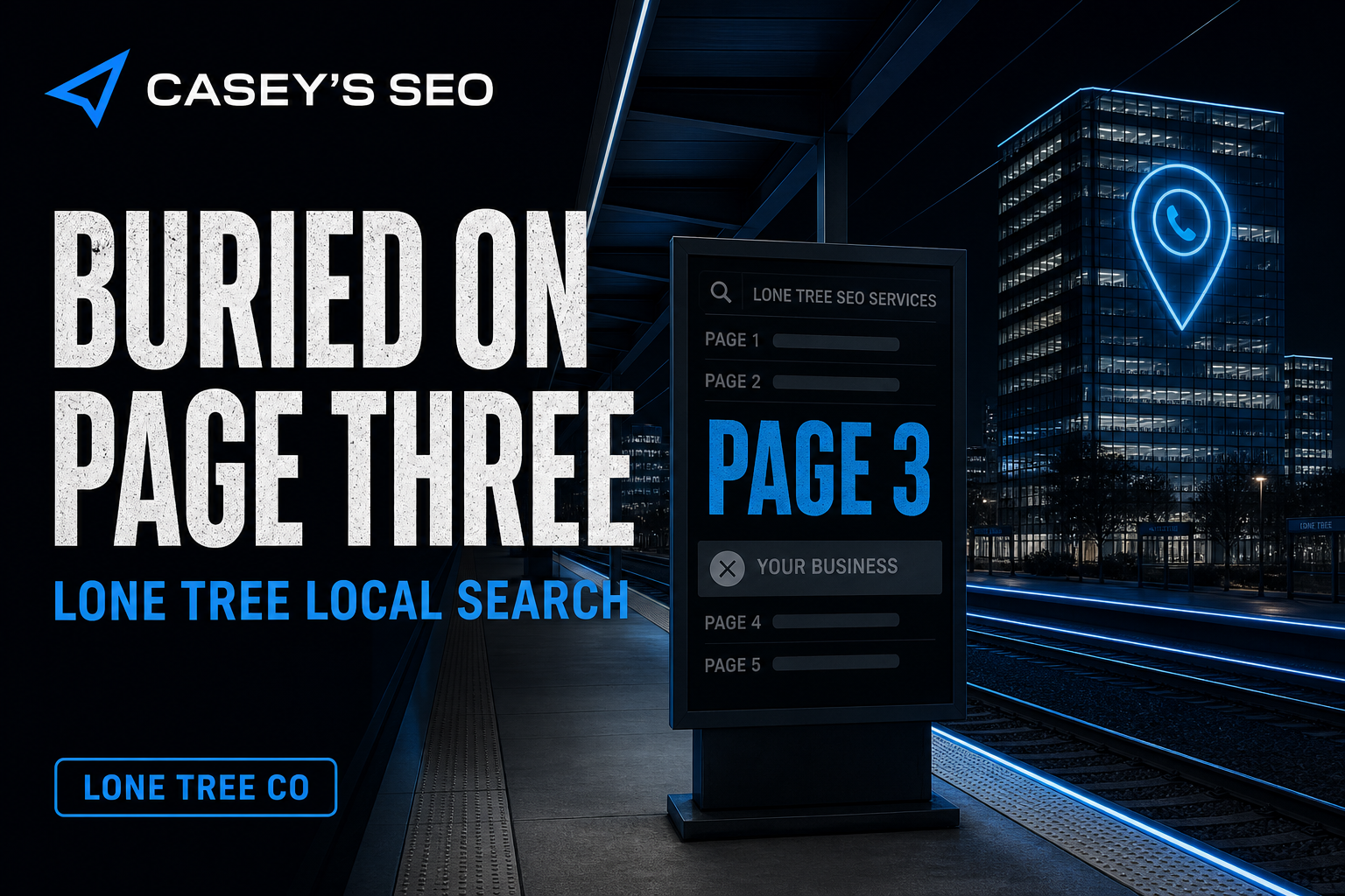 Lone Tree local SEO — map pack and city search