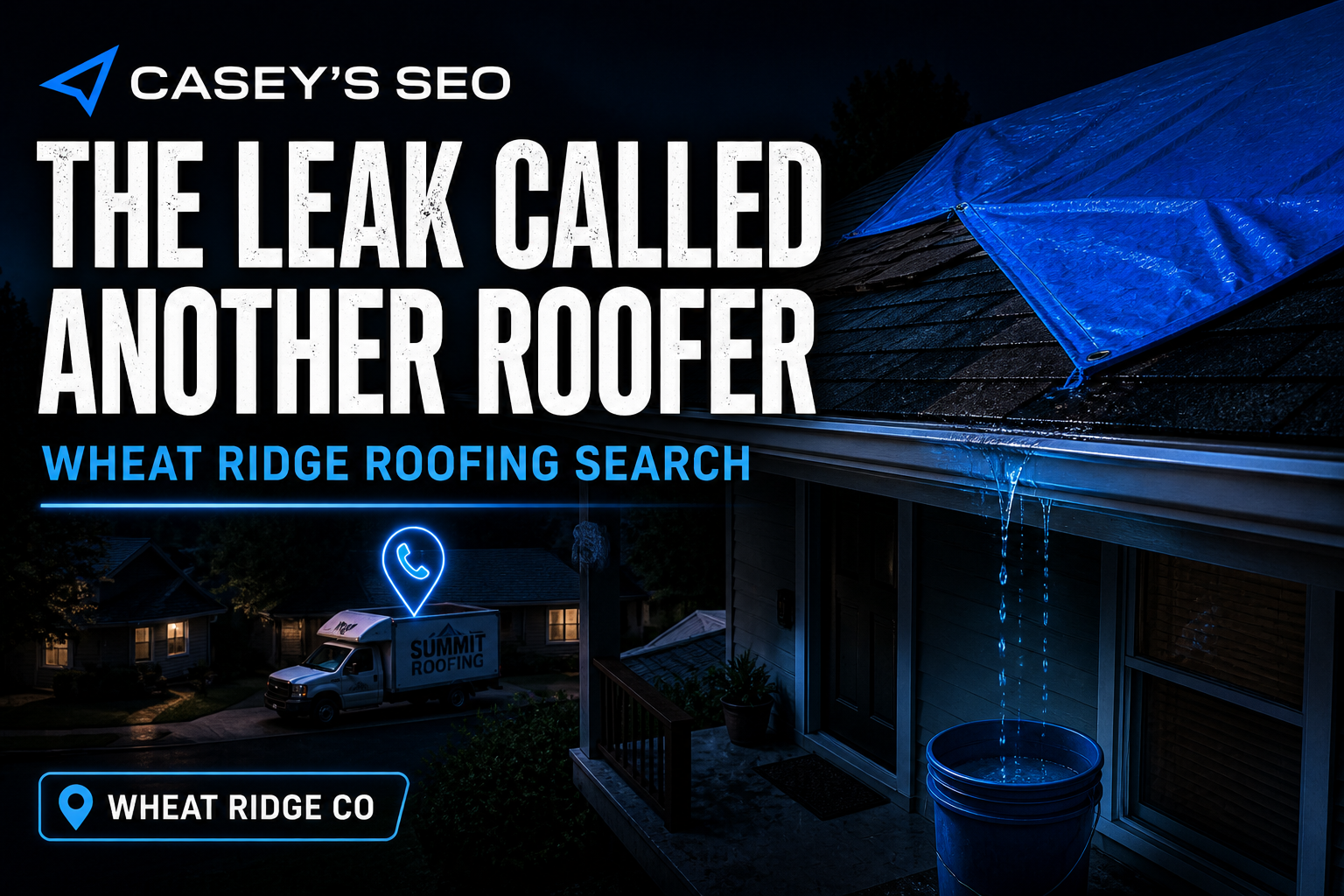 Wheat Ridge roofer local SEO — map pack and hail roof-repair search