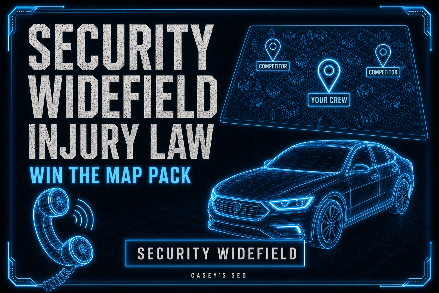 Security-Widefield personal injury local SEO — map pack and car-accident search